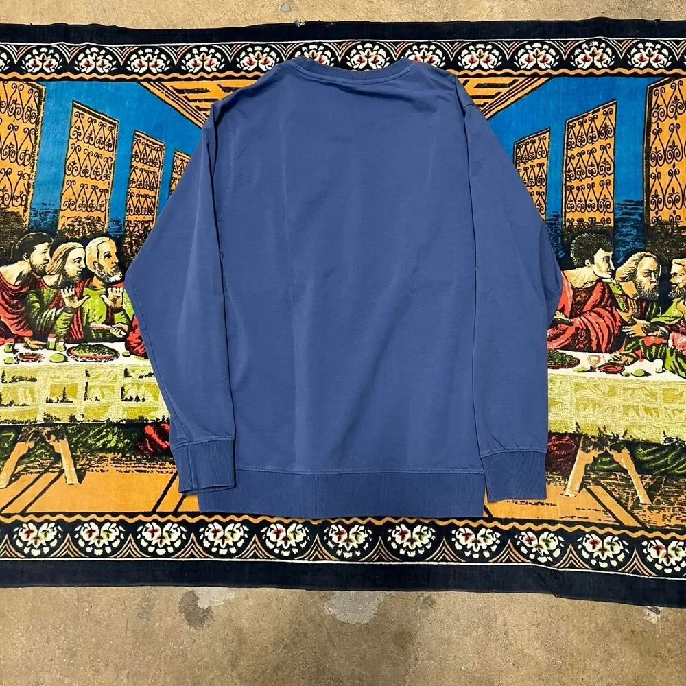 Bmw puma motorsport sweatshirt Size xl blue sweatshirt embossed puff print car - Picture 5 of 7